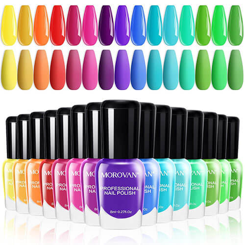 Image of Colorful Nail Polish Set